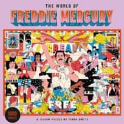 Tapa de World of Freddie Mercury 1000 Piece Puzzle