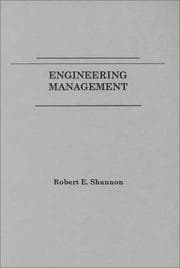 Tapa de Engineering management