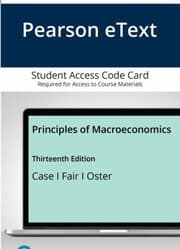 Tapa de Pearson EText for Principles of Macroeconomics -- Access Card