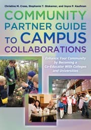 Tapa de Community Partner Guide to Campus Collaborations