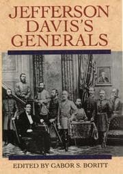 Tapa de Jefferson Davis's generals