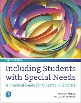 Tapa de Including Students with Special Needs