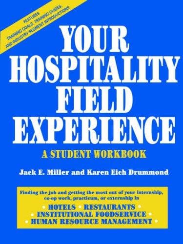 Tapa de Your hospitality field experience