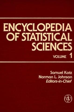 Tapa de A to Circular Probable Error, Volume 1, Encyclopedia of Statistical Sciences