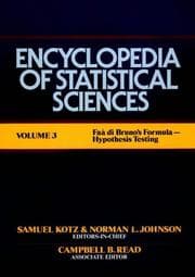 Tapa de Encyclopedia of Statistical Sciences Vol. 3