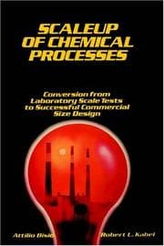 Tapa de Scaleup of chemical processes