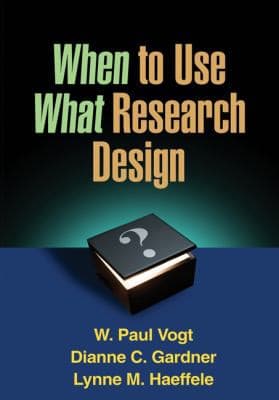Tapa de When to use what research design