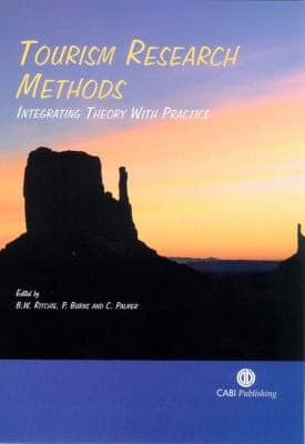 Tapa de Tourism research methods