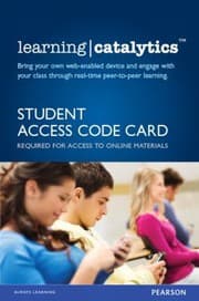 Tapa de Learning Catalytics -- Access Card (12-Month Access)