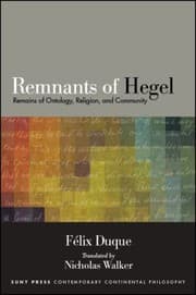 Tapa de Remnants of Hegel