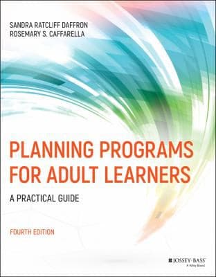 Tapa de Planning programs for adult learners