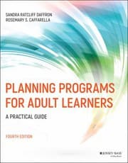 Tapa de Planning programs for adult learners