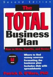 Tapa de The total business plan