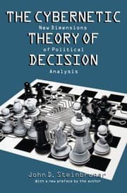 Tapa de The cybernetic theoryof decision, new dimensions of political analysis