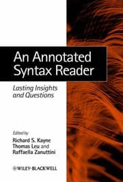 Tapa de Syntactic Theory: The Essential Readings (Linguistics: the Essential Readings)