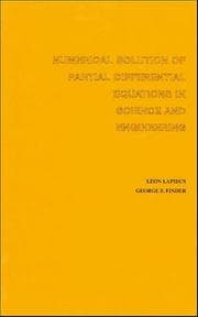 Tapa de Numerical solution of partial differential equations in science and engineering