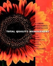 Tapa de Total quality management