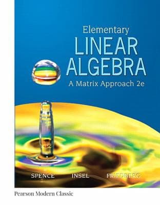 Tapa de Elementary Linear Algebra