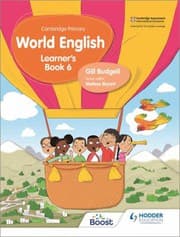 Tapa de Cambridge Primary World English Learner's Book Stage 6