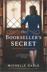 Tapa de The Bookseller's Secret: A Novel of Nancy Mitford and WWII