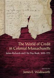 Tapa de World of Credit in Colonial Massachusetts