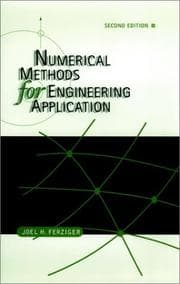 Tapa de Numerical methods for engineering application