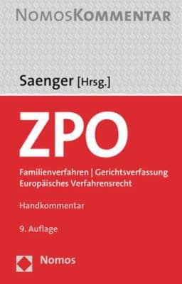 Tapa de Zivilprozessordnung