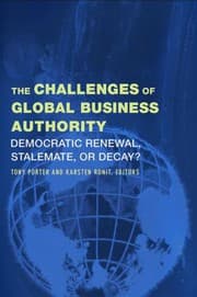 Tapa de The challenges of global business authority