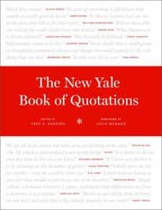 Tapa de New Yale Book of Quotations