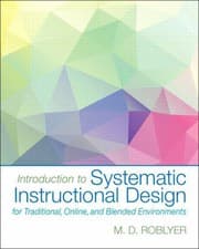Tapa de Introduction to Systematic Instructional Design for Traditional, Online, and Blended Environments