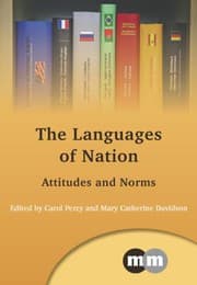Tapa de The languages of nation