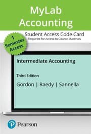 Tapa de MyLab Accounting with Pearson EText -- Access Card -- for Intermediate Accounting