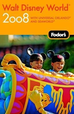 Tapa de Fodor's 2008 Walt Disney World
