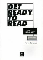 Tapa de Get Ready to Read Test Booklet