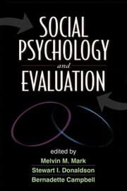 Tapa de Social psychology and evaluation