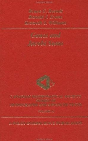 Tapa de Gauss and Jacobi sums