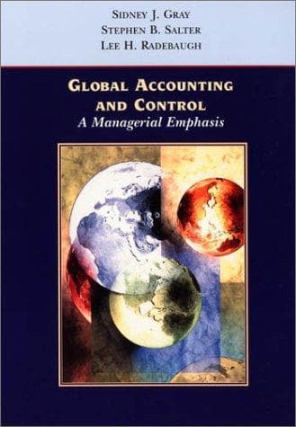 Tapa de Global accounting & control