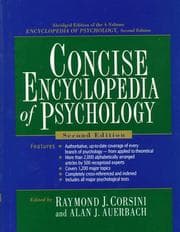 Tapa de Concise encyclopedia of psychology