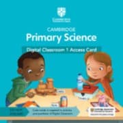Tapa de Cambridge Primary Science Digital Classroom 1 Access Card (1 Year Site Licence)