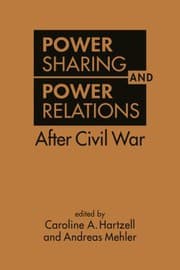 Tapa de Power Sharing and Power Relations after Civil War