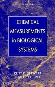 Tapa de Chemical measurements in biological systems