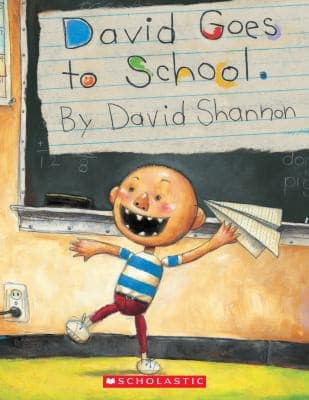 Tapa de David Goes to School