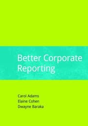 Tapa de Better Corporate Reporting