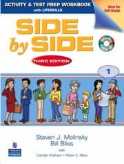 Tapa de Side by Side 1 Activity and Test Prep Workbook (with 2 Audio CDs)