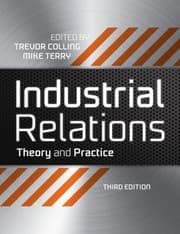 Tapa de Industrial relations