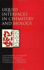 Tapa de Liquid interfaces in chemistry and biology