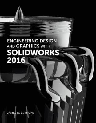 Tapa de Engineering design and graphics with SolidWorks 2016