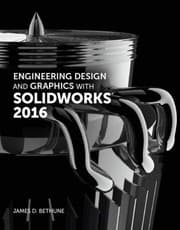 Tapa de Engineering design and graphics with SolidWorks 2016