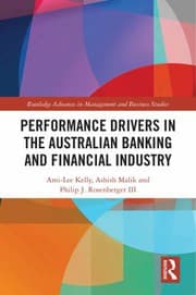 Tapa de Performance Drivers in the Australian Banking and Financial Industry