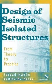 Tapa de Design of seismic isolated structures